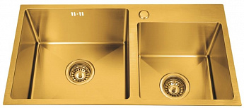 картинка Кухонная мойка Emar EMB-210 Nano Golden 